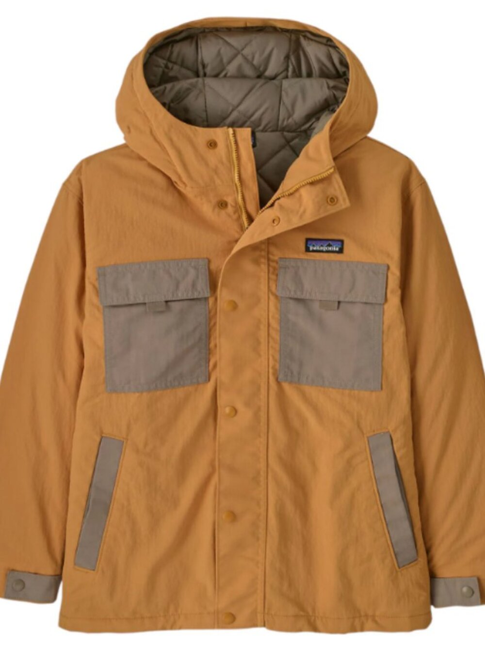 Patagonia Kids insulated everyday jacket gold M (10) NWT